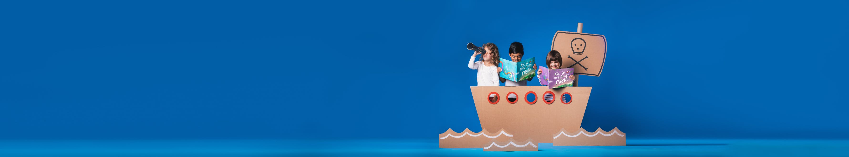 Ahoi! Und Augen auf - bis zu 30 % Rabatt im Schenk-eine-Geschichte-Monat.